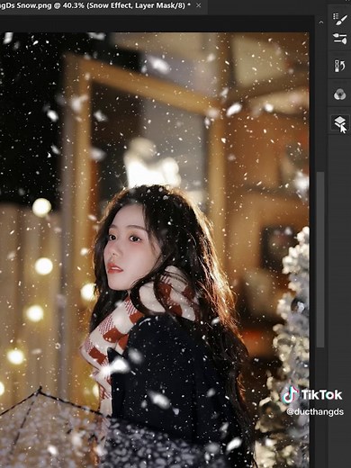 Create Realistic Snow in Photoshop Tutorial