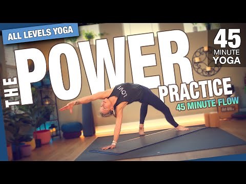 Power Yoga Practice | Full-Body Strength & Endurance (45 min) - Five Parks Yoga