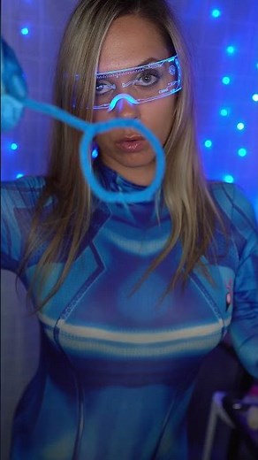 ASMR ALIEN Full Body Exam #shorts Outer Space Medical Exam for Tingle Immunity, eye exam