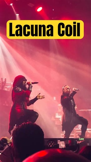 Lacuna Coil in Toronto #lacunacoil #livemetal #metal #metalrock #gothicmetal #alternativemetal