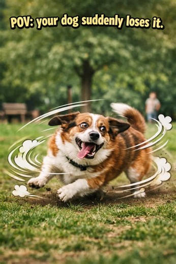 If your dog ever ran like they had coffee… congratulations, you witnessed zoomies. Not madness. Communication 🐶✨🐾#dogzoomies #doglover #behavioriscommunication #dogs #ConsciousDog