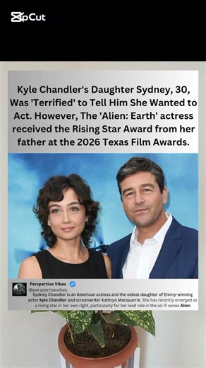 Kyle Chandler’s Daughter Sydney, 30, Was 'Terrified' to Tell Him She Wanted to Act #short