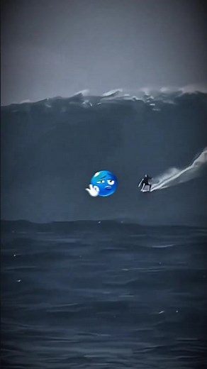 Surfing on the Edge of Giant Waves! 🌊🔥 #Shorts #Surfing