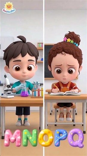 IJKL Learn the letters very well📚 #ABCSong #EnglishLearning #LiaChaCha #shorts #liachacha