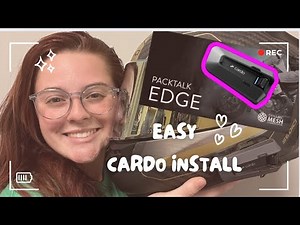 How To Install The Cardo Packtalk Edge (+ Unboxing)