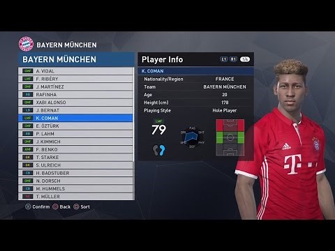 Pro Evolution Soccer 2017 (PES 2017) - BUNDESLIGA PATCH (Option File) [PS4]