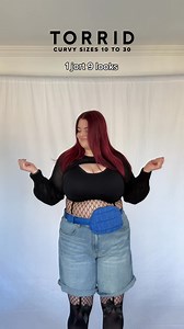 The perfect Baggy Jorts, unlimited ways to style. Grab them now in sizes 10-30 to wear all summer long. | Torrid