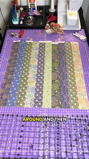 This is the Jelly Rainbow Quilt by Ruby Star Society. The jelly roll I used is Sanctuary by Tilda. Happy Quilting 🥰 #quilting #quilter #quilt #quilts #sewing Part 6 | Quilt Patterns PDF
