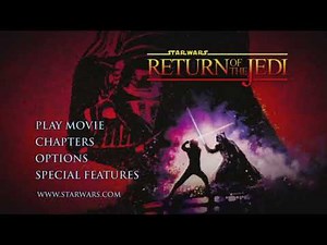 Star Wars Return Of The Jedi Original Cut DVD Menu