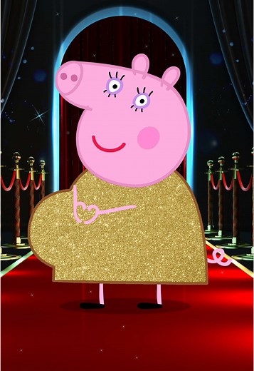 Mummy Pig's Stunning Red Carpet Reveal at BRIT Awards
