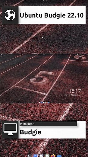 Ubuntu Budgie 22.10 Quick overview #shorts