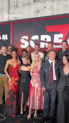 Scream 7 LA Premiere Red Carpet Ghostface Cast Reunion