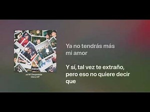 Marca MP - Mi Despedida - Letra