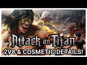 DEAD BY DAYLIGHT ATTACK ON TITAN 2V8 DETAILS & TEN NEW AoT COSMETICS!