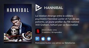 Vidéo : Voir la série Hannibal en streaming légal complet