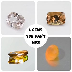 What does Taaffeite, Sphalerite, Axinite and Hauyne have in common? These are all rare gemstones, but you can find them at Gem Rock Auctions 😎 #rare #gemstones #collection #gemrockauctions | Gem Rock Auctions