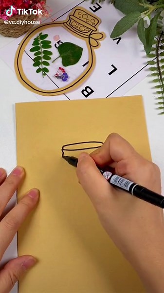 DIY Fall Leaf Bookmark Craft for Kids