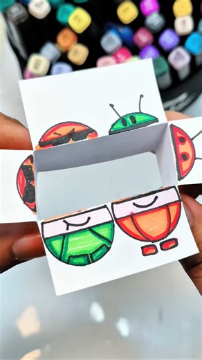 robo emo🤖👾 diy #shorts #papercraft #diycraft #handmade #satisfying #1million