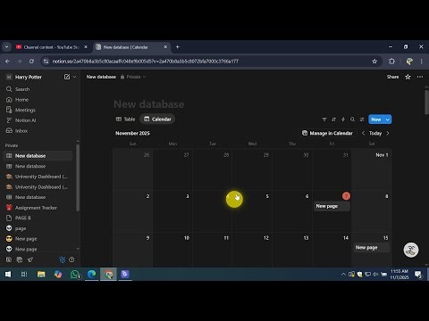 How To Create A Calendar In Notion