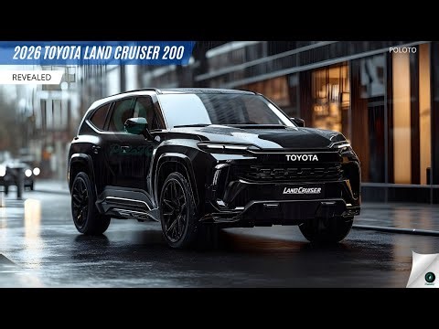 2026 Toyota Land Cruiser 200 Revealed - a reliable vehicle and a symbol of trust!