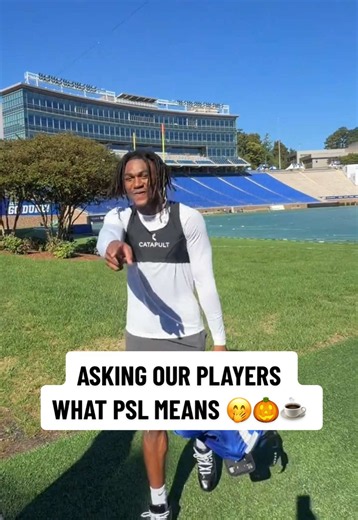 Officially PSL season 🎃😙☕️ #dukefootball #collegefootball #pumpkinspicelatte