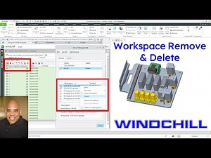 PTC Windchill - Remove Objects from Workspace & Delete Workspace | CAD Data Management