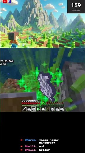 Speed Farming Sugarcane in Minecraft #Minecraft