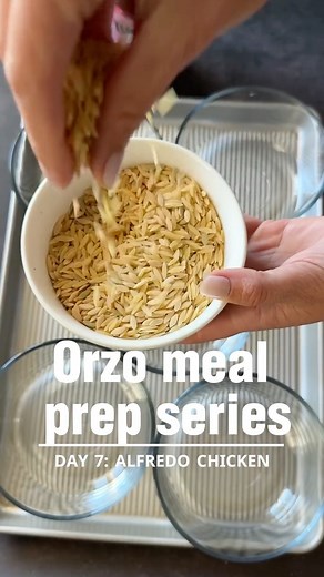 KRISTA POOL | stayfitmom.com | And that’s a wrap on my 7 Day Orzo Meal Prep Series! We’re ending on a high note with These Alfredo Chicken Orzo Bakes.⭐️⭐️⭐️⭐️⭐️ The... | Instagram