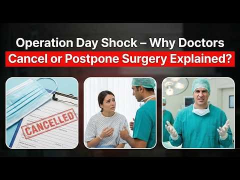 Operation Day Shock – Why Doctors Cancel or Postpone Surgery Explained!