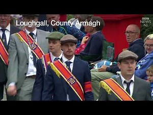Twelfth of July: Thousands march in Orange Order parades