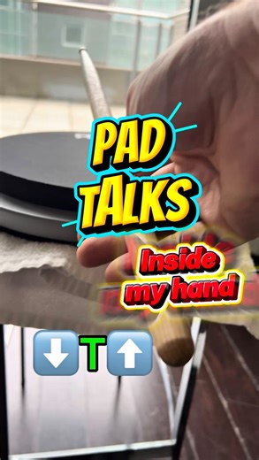 PAD TALKS -Inside my hand - Working on PULL TAP PUSH Articulation You can find my Push Pull book at Amazon! Look to the story! #insidemyhand #pushpulltechnique #slidetechnique ramonmontagner drummers @meinlstickandbrush | Ramon Montagner