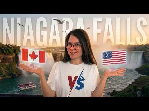 They Were Wrong. One Side of Niagara Falls is WAY Better | Canada vs USA + Buffalo
