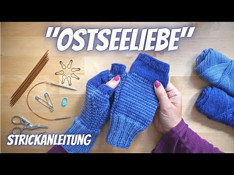 Strickanleitung: Schritt für Schritt | Handstulpen "Ostseeliebe"