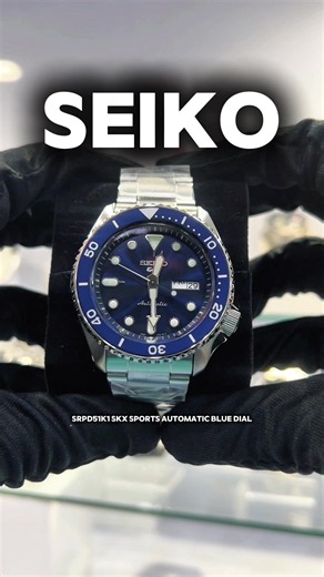 Seiko blue dial #rekomendasi #seiko #original #jamtangan