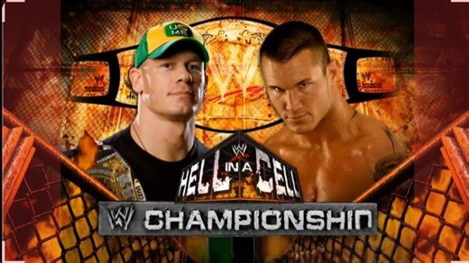 2009年地狱牢笼-约翰塞纳VS兰迪奥顿