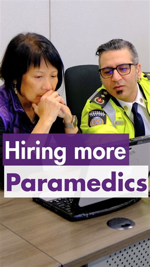 Last year, we launched a multi-year hiring plan to bring hundreds of new paramedics, superintendents, and support staff on board. We’ve hired more 9-1-1 call-takers, police officers, and firefighters — strengthening frontline services across the city. The results are real: crime is at a 40-year low, and 9-1-1 response times are 70% faster. Let’s welcome our newest recruits and keep building a safer Toronto in 2026. | Mayor Olivia Chow