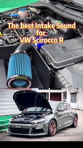 Scirocco R Intake Sound Experience