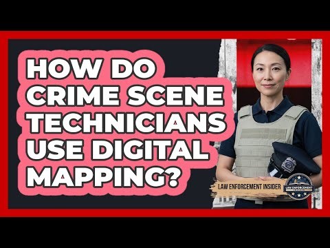 How Do Crime Scene Technicians Use Digital Mapping?