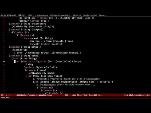 Lightning Talk: A CL Lambda Calculus Compiler
