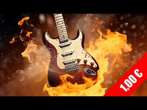Sunburst Guitar Explosion – High-Energy Impact | HD Stock Footage