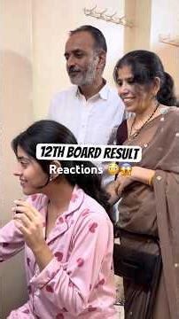 12th Board Result reaction 😱🤯| #result #12thresult #12thboard #boardresults #boardexam #shorts