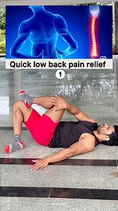 How to crack back to get relaxed 💯. #fitness #backpain #backpainrelief #exercise #yoga #lowbackpainrelief #gym | workout.Ak
