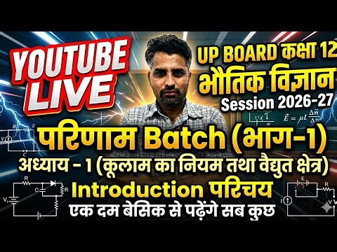 UP Board कक्षा 12 भौतिक विज्ञान, अध्याय 1 Intro Explained |class 12 physics chap 1, Learn the Basics