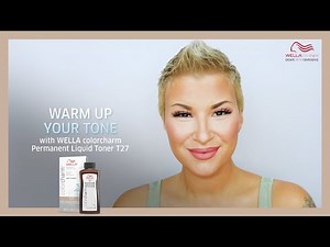 HOW TO ACHIEVE A BEIGE BLONDE WITH WELLA COLORCHARM PERMANENT LIQUID TONER ft. KASSIA BARBO