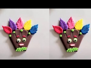 Easy Clay Art || Clay art for kids