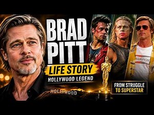 The Untold Journey of Brad Pitt | From Struggle to Hollywood Legend