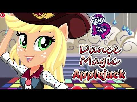 My Little Pony Equestria Girls Dance Magic Applejack Dress Up Game