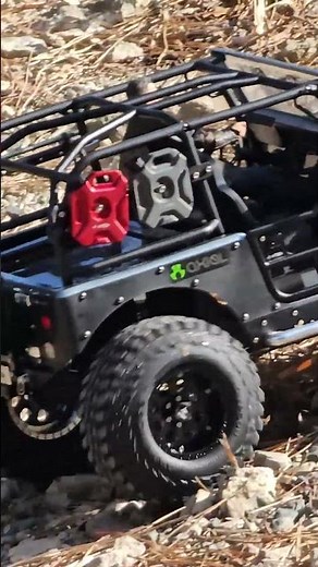 Axial SCX10 III Jeep CJ-7 with H-Tech Custom #offroad #rc #4x4