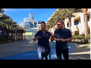 Dave joins fellow presenter Andy from Create & Craft TV for #CaliforniaCrafting!