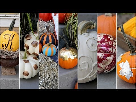 7 'No Carve' Ways to Decorate Pumpkins! 🎃🌿// Garden Answer
